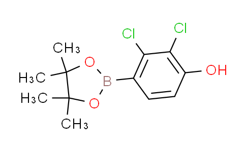 CAS No. 1612184-06-1, 2,3-dichloro-4-(4,4,5,5-tetramethyl-1,3,2-dioxaborolan-2-yl)phenol
