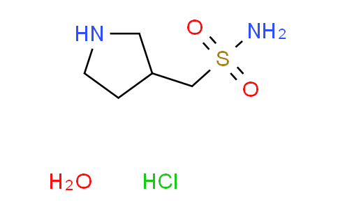 1-(3-pyrrolidinyl)methanesulfonamide hydrochloride hydrate