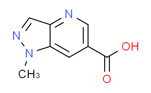 CAS No. 1448852-25-2, 1-methyl-1H-pyrazolo[4,3-b]pyridine-6-carboxylic acid