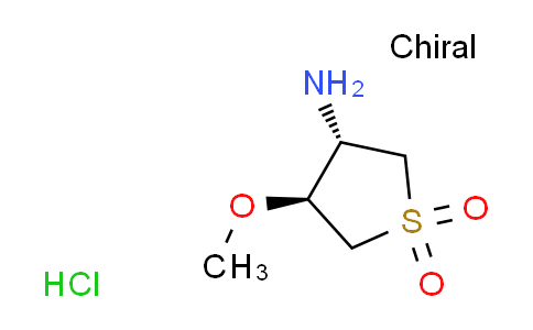 CAS No. 1609401-10-6, [trans-4-methoxy-1,1-dioxidotetrahydro-3-thienyl]amine hydrochloride