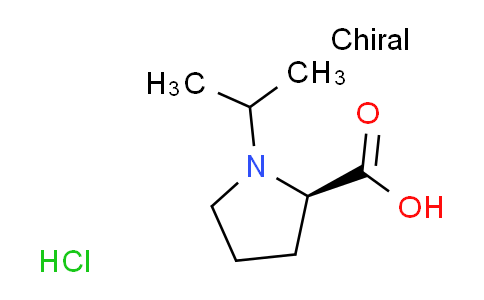 CAS No. 1777812-77-7, 1-isopropyl-D-proline hydrochloride