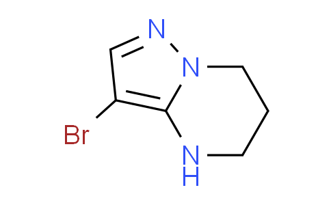CAS No. 1505818-73-4, 3-bromo-4,5,6,7-tetrahydropyrazolo[1,5-a]pyrimidine