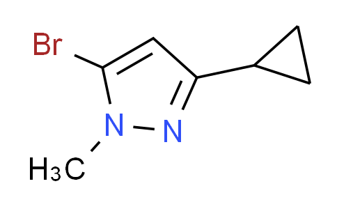 CAS No. 1785570-49-1, 5-bromo-3-cyclopropyl-1-methyl-1H-pyrazole