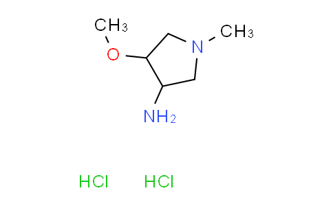 CAS No. 1212103-66-6, rac-(3R,4R)-4-methoxy-1-methyl-3-pyrrolidinamine dihydrochloride