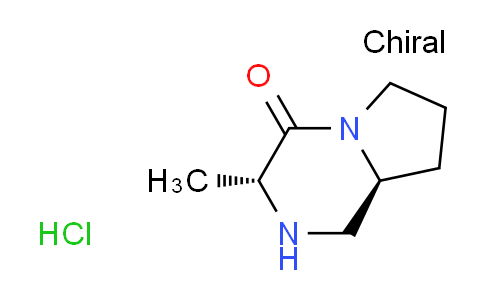CAS No. 2230901-14-9, (3R,8aS)-3-methylhexahydropyrrolo[1,2-a]pyrazin-4(1H)-one hydrochloride