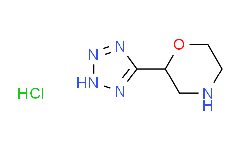 2-(2H-tetrazol-5-yl)morpholine hydrochloride