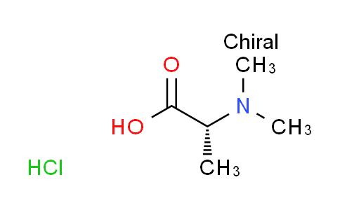 CAS No. 16708-14-8, N,N-dimethyl-D-alanine hydrochloride