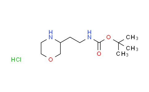 CAS No. 2230912-42-0, tert-butyl [2-(3-morpholinyl)ethyl]carbamate hydrochloride