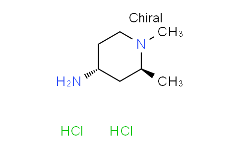 CAS No. 2174980-90-4, trans-1,2-dimethyl-4-piperidinamine dihydrochloride