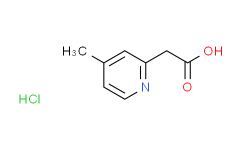 CAS No. 1609395-40-5, (4-methyl-2-pyridinyl)acetic acid hydrochloride