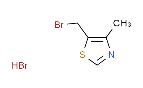 CAS No. 1256562-26-1, 5-(bromomethyl)-4-methyl-1,3-thiazole hydrobromide