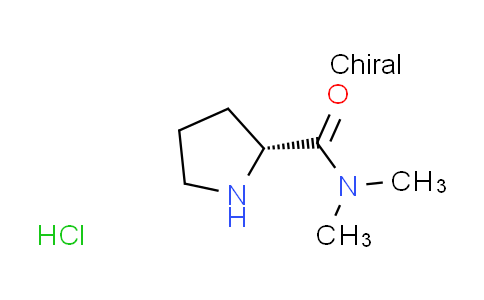 CAS No. 1923269-00-4, N,N-dimethyl-D-prolinamide hydrochloride