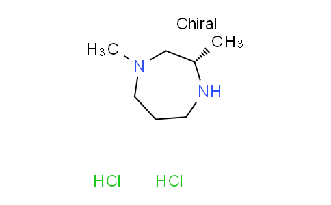 CAS No. 1777812-78-8, (3S)-1,3-dimethyl-1,4-diazepane dihydrochloride