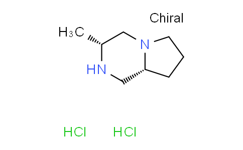 CAS No. 2230901-08-1, (3R,8aR)-3-methyloctahydropyrrolo[1,2-a]pyrazine dihydrochloride