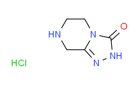 5,6,7,8-tetrahydro[1,2,4]triazolo[4,3-a]pyrazin-3(2H)-one hydrochloride
