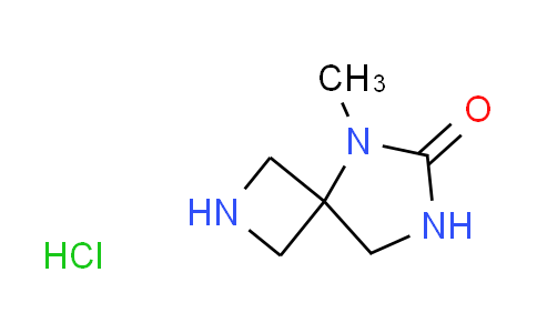 CAS No. 1609403-10-2, 5-methyl-2,5,7-triazaspiro[3.4]octan-6-one hydrochloride