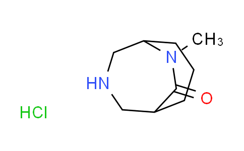 CAS No. 1923269-03-7, rac-(1R,5R)-9-methyl-3,9-diazabicyclo[3.3.2]decan-10-one hydrochloride