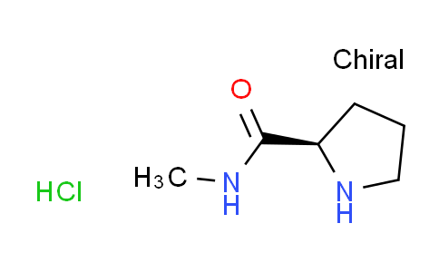 CAS No. 1986576-34-4, N-methyl-D-prolinamide hydrochloride