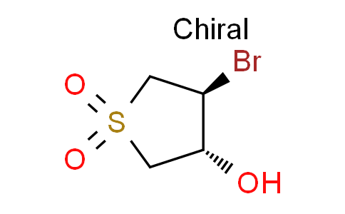CAS No. 20688-40-8, trans-4-bromotetrahydro-3-thiopheneol 1,1-dioxide