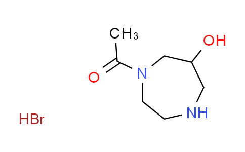 CAS No. 1609403-22-6, 1-acetyl-1,4-diazepan-6-ol hydrobromide