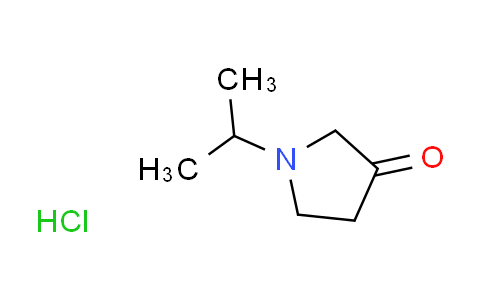 CAS No. 1609401-23-1, 1-isopropyl-3-pyrrolidinone hydrochloride