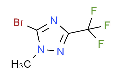CAS No. 1559067-55-8, 5-bromo-1-methyl-3-(trifluoromethyl)-1H-1,2,4-triazole