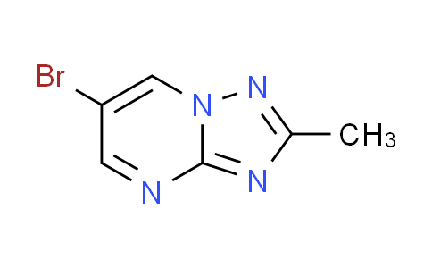 CAS No. 1250444-41-7, 6-bromo-2-methyl[1,2,4]triazolo[1,5-a]pyrimidine
