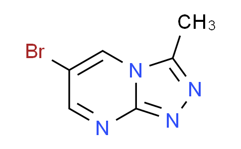 CAS No. 1368328-57-7, 6-bromo-3-methyl[1,2,4]triazolo[4,3-a]pyrimidine