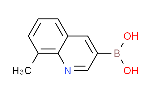 CAS No. 1370040-72-4, (8-methyl-3-quinolinyl)boronic acid