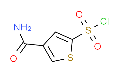 CAS No. 1452182-35-2, 4-(aminocarbonyl)-2-thiophenesulfonyl chloride
