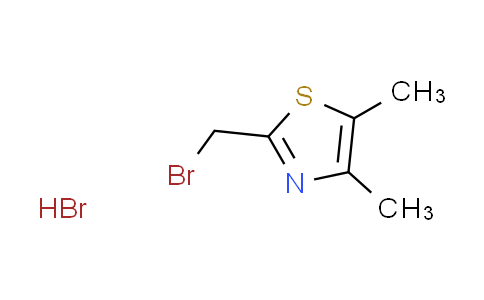 CAS No. 2072824-46-3, 2-(bromomethyl)-4,5-dimethyl-1,3-thiazole hydrobromide