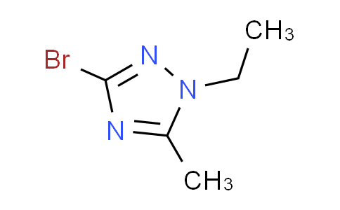 CAS No. 1823357-20-5, 3-bromo-1-ethyl-5-methyl-1H-1,2,4-triazole