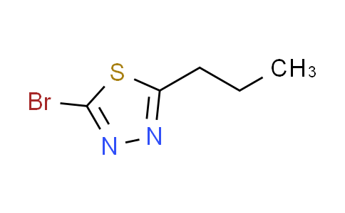CAS No. 1343023-33-5, 2-bromo-5-propyl-1,3,4-thiadiazole