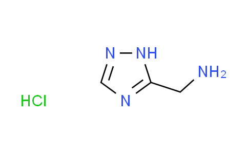 CAS No. 1197157-75-7, (1H-1,2,4-triazol-5-ylmethyl)amine hydrochloride
