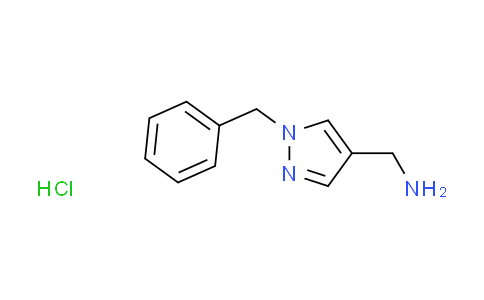 CAS No. 1107604-11-4, [(1-benzyl-1H-pyrazol-4-yl)methyl]amine hydrochloride