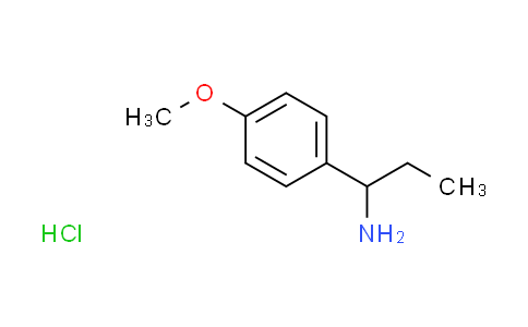 CAS No. 233608-13-4, [1-(4-methoxyphenyl)propyl]amine hydrochloride