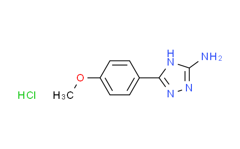 CAS No. 1559062-11-1, 5-(4-methoxyphenyl)-4H-1,2,4-triazol-3-amine hydrochloride