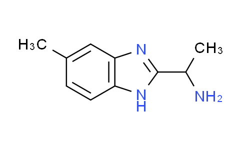 CAS No. 185949-59-1, 1-(5-methyl-1H-benzimidazol-2-yl)ethanamine