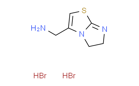 CAS No. 1559059-86-7, (5,6-dihydroimidazo[2,1-b][1,3]thiazol-3-ylmethyl)amine dihydrobromide