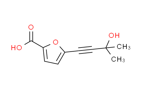 CAS No. 1177362-04-7, 5-(3-hydroxy-3-methyl-1-butyn-1-yl)-2-furoic acid