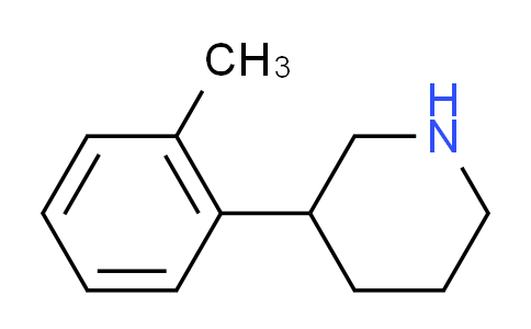 CAS No. 661470-63-9, 3-(2-methylphenyl)piperidine