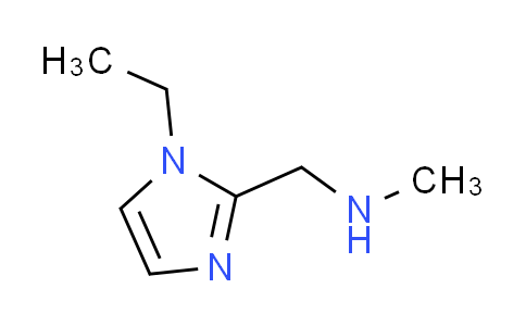 CAS No. 920450-08-4, 1-(1-ethyl-1H-imidazol-2-yl)-N-methylmethanamine