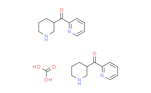 CAS No. 1559062-00-8, 3-piperidinyl(2-pyridinyl)methanone - carbonic acid (2:1)