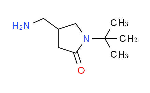CAS No. 893750-62-4, 4-(aminomethyl)-1-tert-butyl-2-pyrrolidinone