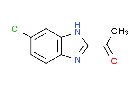 CAS No. 41510-16-1, 1-(6-chloro-1H-benzimidazol-2-yl)ethanone