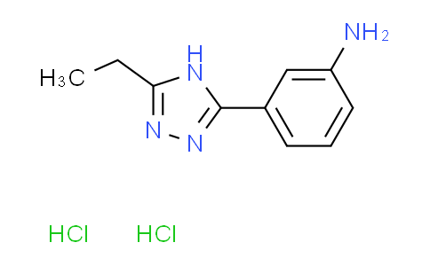 CAS No. 1559062-05-3, [3-(5-ethyl-4H-1,2,4-triazol-3-yl)phenyl]amine dihydrochloride