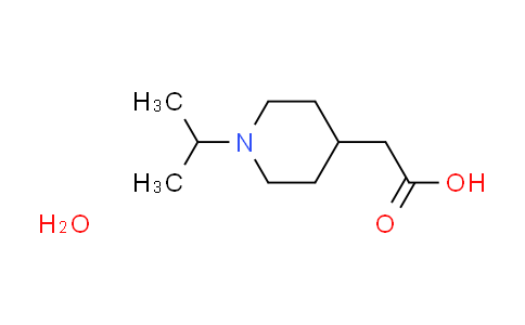 CAS No. 1185436-47-8, (1-isopropyl-4-piperidinyl)acetic acid hydrate