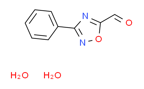 CAS No. 1559062-07-5, 3-phenyl-1,2,4-oxadiazole-5-carbaldehyde dihydrate