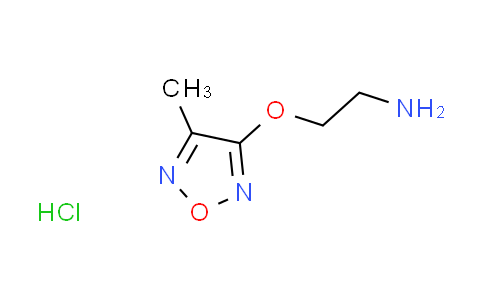 CAS No. 1262775-03-0, {2-[(4-methyl-1,2,5-oxadiazol-3-yl)oxy]ethyl}amine hydrochloride