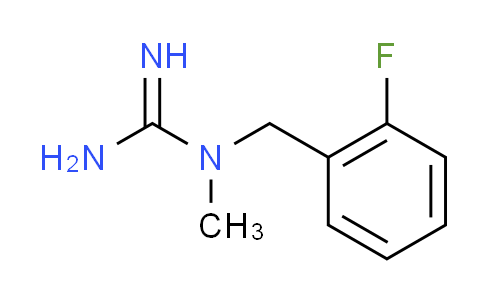 CAS No. 915919-83-4, N-(2-fluorobenzyl)-N-methylguanidine